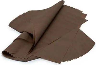 Obrázek produktu pro Hedvábný papír 38 x 50 cm, kávově hnědý – 100 listů