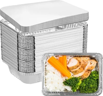Produktbild von Aluminium Grill-Schalen 1000ml wegwerp