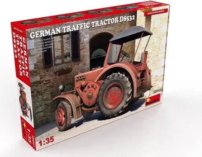Imagen del producto de Tractor de tráfico alemán D8532 / escala 1:35