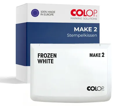 Produktbild von COLOP MAKE 2 Stempelkissen | Weiß | 110 x 70 mm