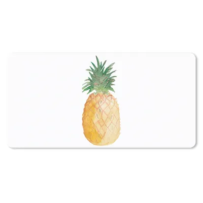 Produktbild von MuchoWow® Mauspad Mousepad Ananas - Obst - Aquarell 60x30 cm - Mousepads - Maus Mat - Pad - Mausunterlage - Nachhaltig