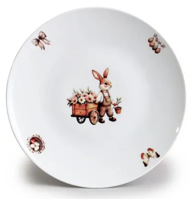 Obrázek produktu pro Thun 1794 Talíř mělký, 26 cm, malované Velikonoce, porcelán Thun