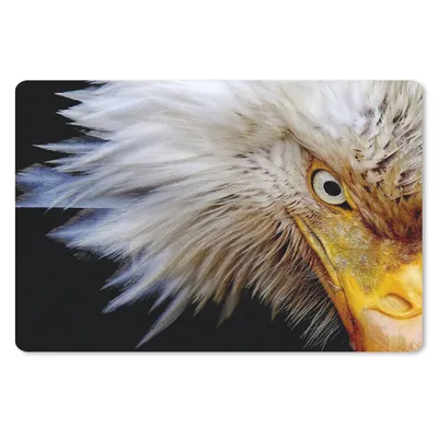 Produktbild von MuchoWow® Schreibtischunterlage Vogel - Auge - Schnabel 60x40 cm - XXL Mauspad - Großes Mauspad