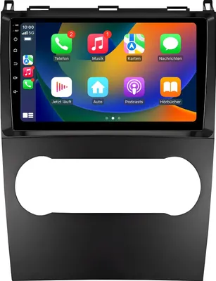 Zdjęcie produktu dla Radio samochodowe Android 9 cali 64 GB dla Mercedes-Benz W245 W169 2004–2015 CarPlay Android Auto Navi Bluetooth DAB+ kamera cofania