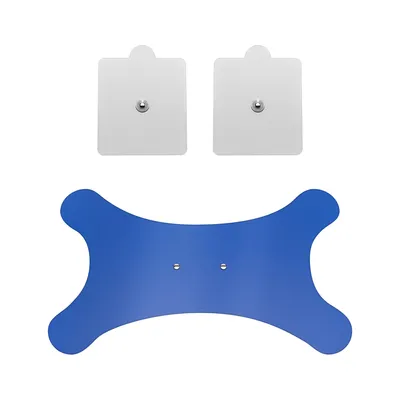 Produktbild von Genius Feelvita Acticur TENS Gerät Elektroden-Pad Set 3-TLG. für punktuell & flächige Anwendungen, Selbstklebend, hohe Haft & Leitfähigkeit