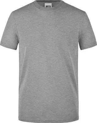 Produktbild von Strapazierfähiges und pflegeleichtes T-Shirt grey-heather, Gr. M