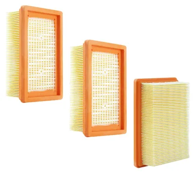 3 Staubsaugerfilter für Kärcher WD4–WD6, MV4–MV6