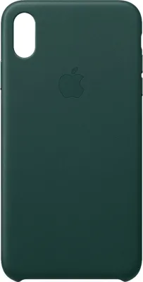 Produktbild von Apple iPhone Xs Max Hülle - Echtleder - Hard Case, Backcover - Grün