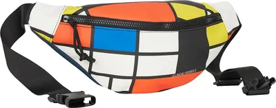 Produktbild von New Rebels Brooklyn Waistbag – Bauchtasche im Mondrian-Stil, wasserabweisend & leicht