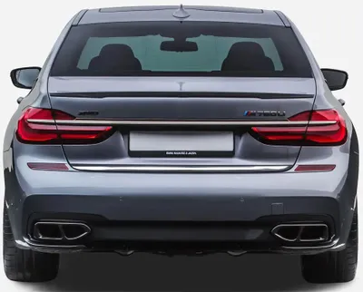 Immagine prodotto di BMW Serie 7 G12 2015+ Modanature CROMATE per il portellone posteriore Tuning