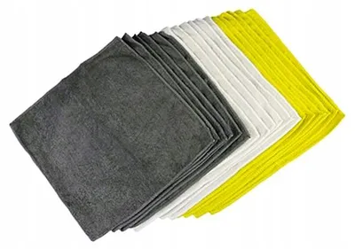 Obrázek produktu pro DBautomotive Měkké utěrky z mikrovlákna 30x30 cm 18 ks
