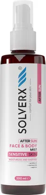 Zdjęcie produktu dla Solverx Kojąca mgiełka do twarzy i ciała, 200 ml