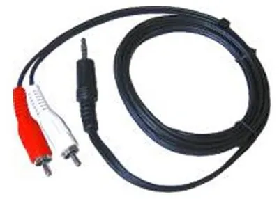 Produktbild von Audiokabel Klinkenst. Stereo auf 2x Cinch 5m
