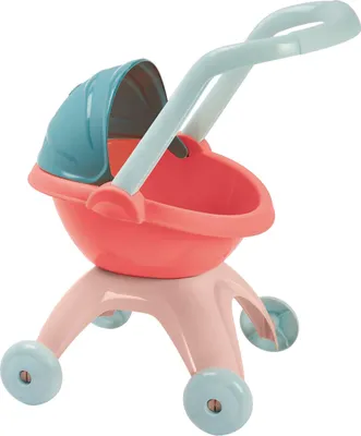 Image de Ecoiffier Nursery Poppenwagen Pastel