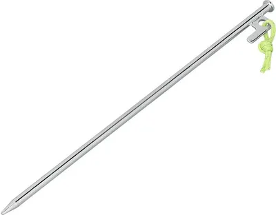 Zdjęcie produktu dla Kołek skalny 40 cm ze stali ocynkowanej z hakiem P Heavy Duty