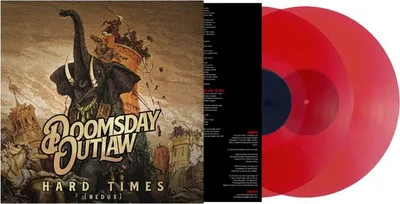 Zdjęcie produktu dla Doomsday Outlaw: Hard Times (zremasterowany) (wersja Redux) (czerwony winyl)