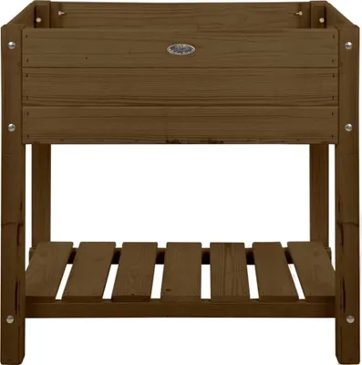 Image de Carré potager en bois - 40,6 x 78,8 x 78 cm - Marron