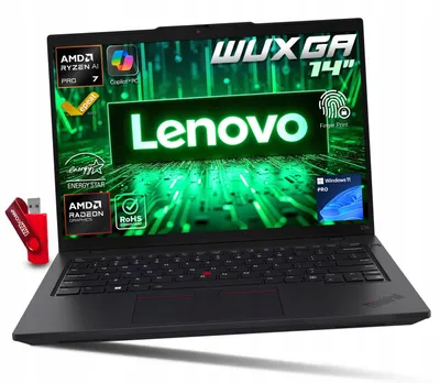 Produktbild von Lenovo ThinkPad L14 G6 Ryzen AI 7 32GB 1TB SSD WUXGA IPS W11 OFFICE Laptop