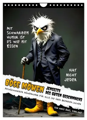 Produktbild von Böse Möwen - Jenseits des guten Geschmacks (Wandkalender 2027 DIN A4 hoch), CALVENDO Monatskalender