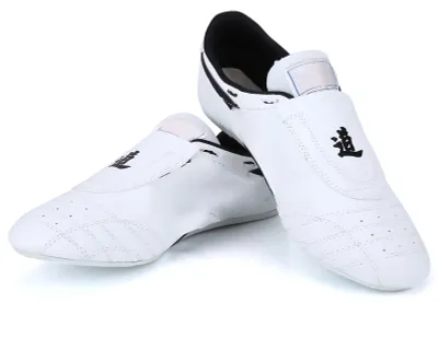 Produktbild von Solidchoice Taekwondo-Schuhe: Leichte Kampfschuhe mit rutschfesten, atmungsaktiven Gummisohlen für ein angenehmes Tragegefühl