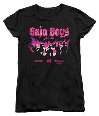 Produktbild von K-Pop Demon Hunters - "Gwima" T-Shirt für Damen, Anliegend TV42829 (XXL) (Schwarz), KI-generiertes Bild