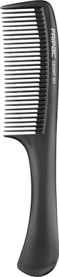 Produktbild von Fripac Matte Black 501 Griffkamm fein, 23 cm