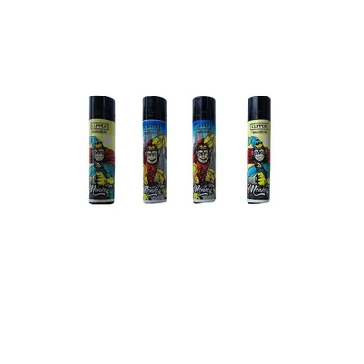 Image de Lot de 4 briquets Clipper Monkey King Hero 2