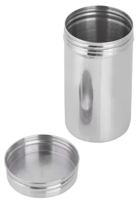 Edelstahl-Vorratsdose, versiegelt, 160 g, für Reisen & Camping