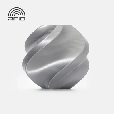 Immagine prodotto di Bambu Lab PLA Refill Silk+ Silver (13109) 1,75 mm 1 kg