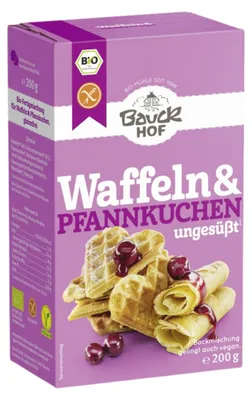 Productafbeelding van Bauckhof Waffeln & Pfannkuchen glutenfrei Bio 200g