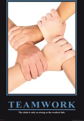 Immagine prodotto di Lavoro di squadra - Stampa d'arte motivazionale - Stampa poster - Dimensioni cm