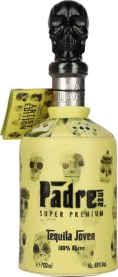 Produktbild von Padre Azul Super Premium Tequila Jóven 100% Agave Limited Artist Edition 2025 40% Vol. 0,7l
