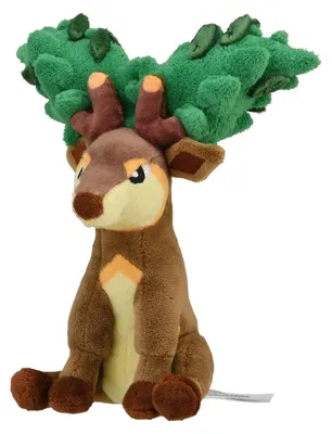 Obrázok produktu pre Plyšová hračka Pokemon Kronjuwild (letná podoba) – 16 cm plyšová hračka Sawsbuck (letná podoba)