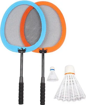 Produktbild von Get & Go Badminton-Set XXL Orange und Blau