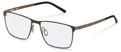Produktbild von Rodenstock R7171 Dark brown, brown 57/17/145 Herren Brillen