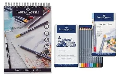 Zdjęcie produktu dla Kredki polychromos drewniane kolorowe 60 sztuk metalowe etui artystyczne