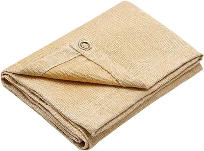 Obrázok produktu pre Zváracia deka 1.20 x 1.80 m, na zváranie, 550°C-1000°C, s očkami