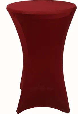 Produktbild von GO-DE Textil, Husse Stehtisch, Einzelset, Farbe: rot, Maße ca.: 120 cm x 80 cm,