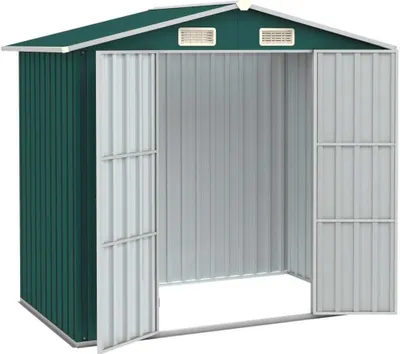 Immagine prodotto di Capanno da Giardino Verde 205x129x183 cm in Acciaio Zincato