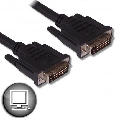 Immagine prodotto di Cavo DVI-D Dual Link, 2 m, maschio/maschio, connessione video digitale