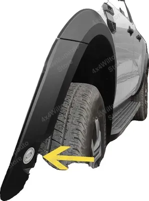 Zdjęcie produktu dla Poszerzenia błotników, kompatybilne z Ford Ranger T8 2015-2022, akcesoria do nadkoli, FORD RANGER T8