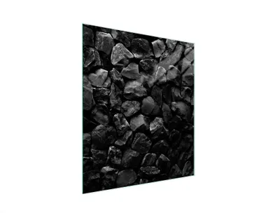 Image de Planche à découper en verre 45x52 pierres