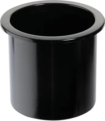 Produktbild von Einbauglashalter aus ABS, schwarz , 1 Stück