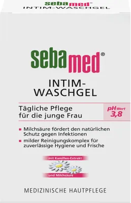 Produktbild von Sebamed Intim Waschgel mit Kamille Extrakt und Milchsäure 200ml