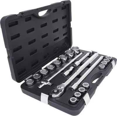 Produktbild von KS Tools 3/4 Steckschlüssel- Satz, 21-tlg 6-kant