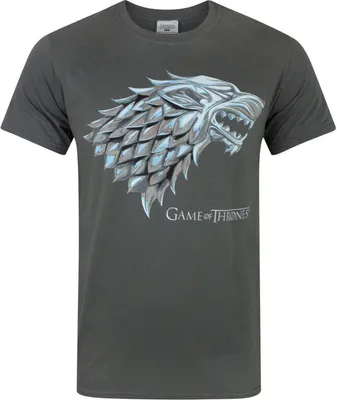 Obrázok produktu pre Hra o tróny Pánske tričko Stark Direwolf NS5155 (S) (Anthracite)