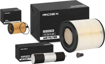 Produktbild von RIDEX Filterset Inspektionspaket Filtersatz für AUDI A6 Avant (4F5, C6) A6 Limousine (4F2, C6)