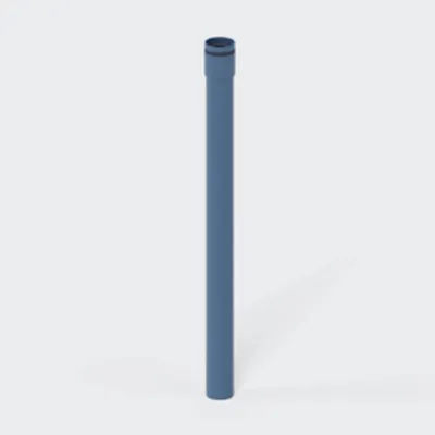 Immagine prodotto di Poloplast POLO-KAL XS Tubo con manicotto a innesto DN 40/500, asta da 500 mm, 1 pz.