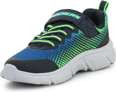 Produktbild von Skechers Go Run 650 - Norvo - Navy / Lime Polyester Größe: 27 Normal
