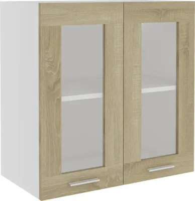 Obrázok produktu pre vidaXL Závesná vitrína Lyon Sonoma dub 60x31x60 cm materiál na báze dreva